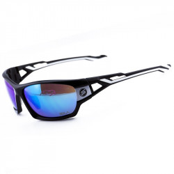 SUNGLASSES SILA VIPER - BLACK - REVO SILVER