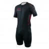 MAILLOT SILA LINEA STYLE ROUGE - Manches courtes