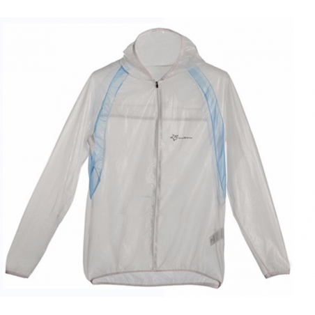 VESTE PLUIE IMPERMÉABLE ROCKBROS BLANC