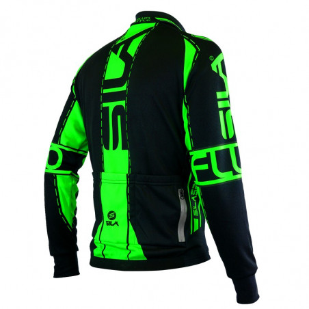 MAILLOT / VESTE MI-SAISON SILA FLUO STYLE 3 VERT