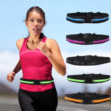 CEINTURE RUNNING MIWIND Rouge