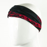 BANDANA NECK multifunction SILA - SS CREATIVITY BLACK/RED