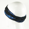 BANDANA NECK multifunction SILA - SS CREATIVITY BLACK/BLUE