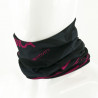 BANDANA NECK multifunction SILA - SS CREATIVITY BLACK/PINK