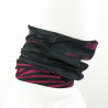 BANDANA NECK multifunction SILA - SS CREATIVITY BLACK/PINK