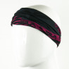 BANDANA NECK multifunction SILA - SS CREATIVITY BLACK/PINK