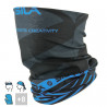 BANDANA NECK multifunction SILA - SS CREATIVITY BLACK/BLUE