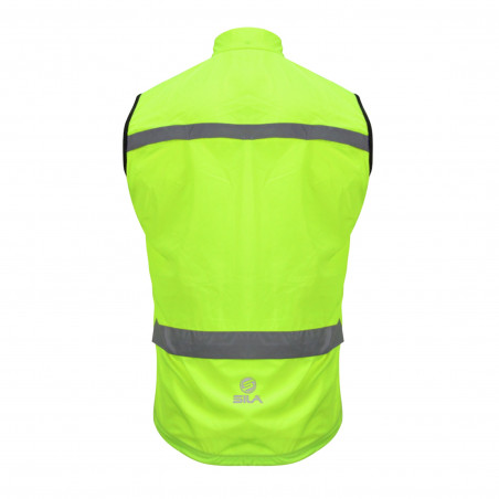 GILET SÉCURITÉ SILA JAUNE FLUO