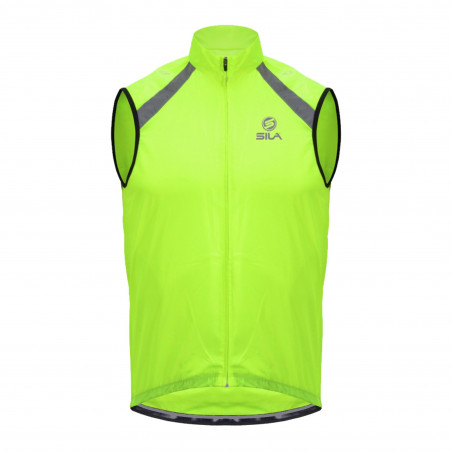 GILET SÉCURITÉ SILA JAUNE FLUO