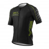 MAILLOT SILA LINEA STYLE VERT - Manches courtes