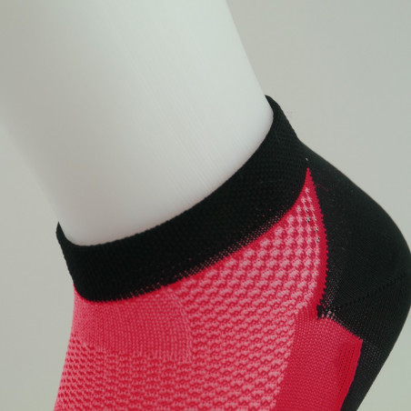 SOCKS SILA - RED / BLACK