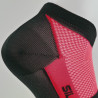 SOCKS SILA - RED / BLACK