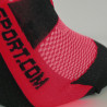 SOCKS SILA - RED / BLACK