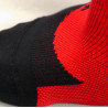 SOCKS SILA - RED / BLACK