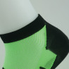 SOCQUETTES TECHNICS SILA - VERT FLUO / NOIR