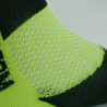 CHAUSSETTES TECHNICS SILA - Courtes JAUNE FLUO / NOIR