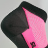 SOCQUETTES TECHNICS SILA - ROSE FLUO / NOIR