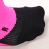 SOCQUETTES TECHNICS SILA - ROSE FLUO / NOIR