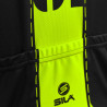 MAILLOT FLUO STYLE 3 JAUNE Manches courtes