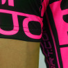 MAILLOT FLUO STYLE 3 ROSE Manches courtes