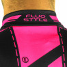 MAILLOT FLUO STYLE 3 ROSE Manches courtes