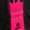 MAILLOT FLUO STYLE 3 ROSE Manches courtes