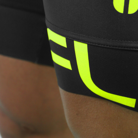CUISSARD CYCLISME FLUO STYLE 2 YELLOW
