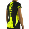 MAILLOT RUNNING FEMME - SILA FLUO STYLE 3 JAUNE - Manches courtes