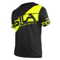 MAILLOT RUNNING HOMME - SILA FLUO STYLE 3 JAUNE - Manches courtes