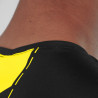 MAILLOT RUNNING HOMME - SILA FLUO STYLE 3 JAUNE - Manches courtes