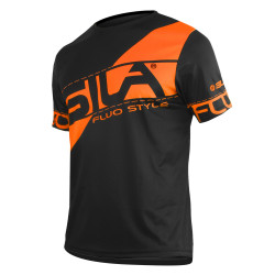 MAILLOT RUNNING HOMME - SILA FLUO STYLE 3 ORANGE - Manches courtes