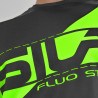 MAILLOT RUNNING HOMME - SILA FLUO STYLE 3 VERT - Manches courtes