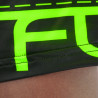 MAILLOT RUNNING HOMME - SILA FLUO STYLE 3 VERT - Manches courtes