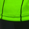 MAILLOT RUNNING HOMME - SILA FLUO STYLE 3 VERT - Manches courtes