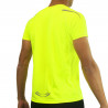 MAILLOT RUNNING - SILA PRIME JAUNE FLUO - Manches courtes