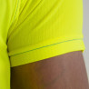 MAILLOT RUNNING - SILA PRIME JAUNE FLUO - Manches courtes